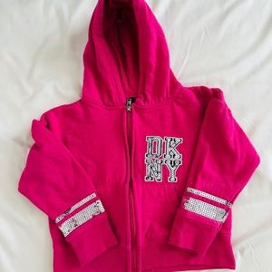 Toddlers Hoodie | DKNY | size 4 | pink